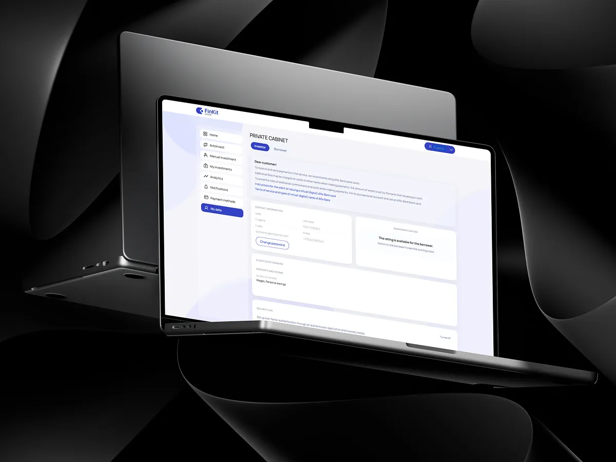 FinKit P2P Investment Marketplace