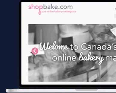 Website for buyers and bakery shops