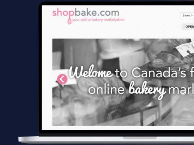 Website for buyers and bakery shops